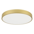 Immax NEO 07293L - Димируемо LED таванно осветително тяло NEO LITE SEMPLICI LED/60W/230V 3000-6000K Ø 60 см Wi-Fi Tuya златисто + дистанционно управление
