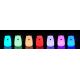 LED RGB Детска сензорна лампа BEAR LED/0,8W/5V бяла + USB