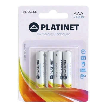 4 бр. алкални батерии AAA PRO 1,5V