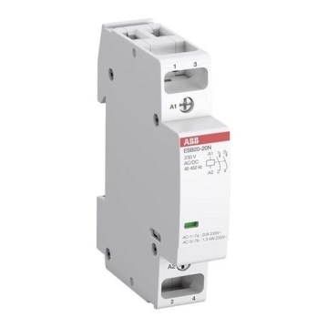 ABB 1SBE121111R0611 - 2-полюсен инсталационен контактор ESB20-11N-06 230V