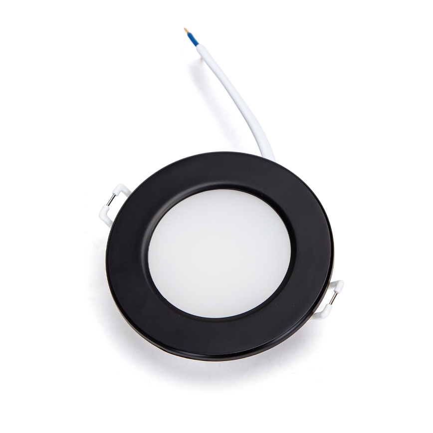 Aigostar - LED Лампа за вграждане в баня LED/4,8W/230V 3000K черен IP65