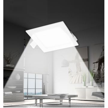 Aigostar - LED Лампа за окачен таван LED/16W/230V 16,5x16,5 см 4000K бял