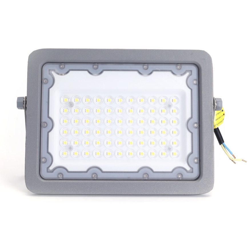 Aigostar - LED Прожектор LED/50W/230V сив 6500K IP65