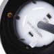 Aigostar - LED Solar димируема акумулаторна настолна лампа LED/3W/5V 2200mAh черен IP54