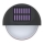 Aigostar - LED Соларен аплик LED/1W/1,2V черен 2700K IP44