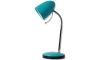 Aigostar -  Настолна лампа 1xE27/36W/230V синя/хром