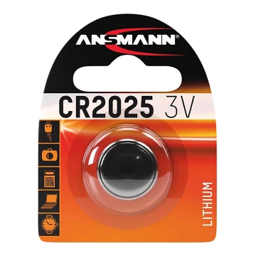Ansmann 04673 - CR 2025 - Литиева батерия плоска 3V