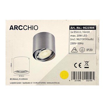 Arcchio - LED Спот ROSALIE 1xGU10/ES111/11,5W/230V