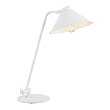 Argon 4996 - Настолна лампа GABIAN 1xE27/15W/230V бяла