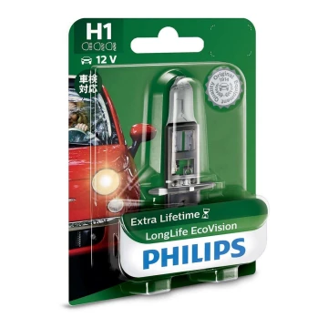 Автокрушка Philips ECO VISION 12258LLECOB1 H1 P14,5s/55W/12V