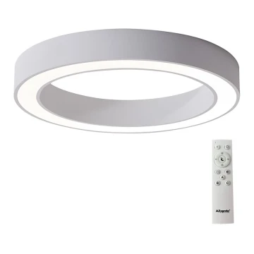 Azzardo AZ5034 - LED Димируем плафон MARCO LED/60W/230V бял + дистанционно управление