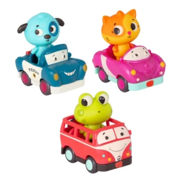 B-Toys - Светещи автомобили с мелодия 3xAG13
