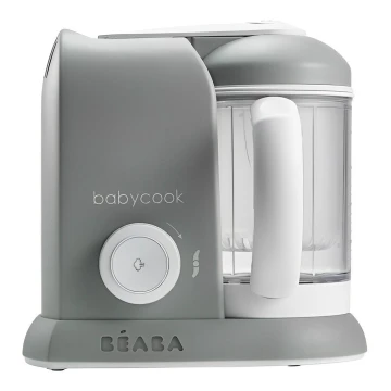 Beaba - Комбиниран уред за готвене на пара и блендер BABYCOOK сив
