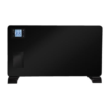 Brilagi - Електрически конвекторен нагревател 1000/1300/2300W LCD/timer/TURBO/термостат черен + д.у.