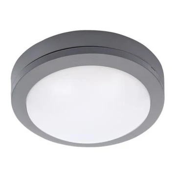 Brilagi - Екстериорна LED лампа за таван LED/13W/230V Ø 17 см IP54 антрацит