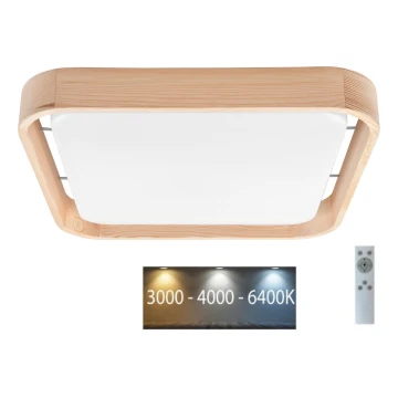 Brilagi - LED Димируем плафон MANAROLA CUBIC LED/24W/230V 3000-6500K бор + дистанционно управление