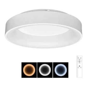 Brilagi - LED Димируема лампа FALCON LED/80W/230V 3000-6500K Ø 60 см бяла + дистанционно