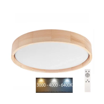 Brilagi - LED Димируема лампа MANAROLA LED/24W/230V + дистанционно 3000-6500K