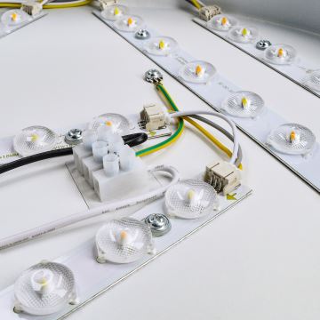 Brilagi - LED Димируем плафон POOL SMART LED/60W/230V 50 см 3000-6000K Wi-Fi Tuya + дистанционно управление черен