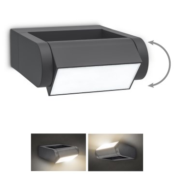 Brilagi - LED Екстериорен аплик CROTONE LED/7W/230V антрацит IP54