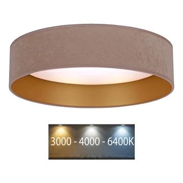 Brilagi - LED Лампа VELVET LED/12W/230V Ø 30 cн 3000K/4000K/6400K бежова/златиста