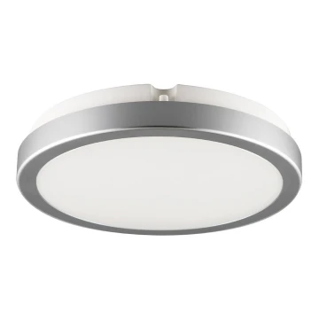 Brilagi - LED Плафон за баня PERA 18W/230V Ø 22 см IP65 сребрист