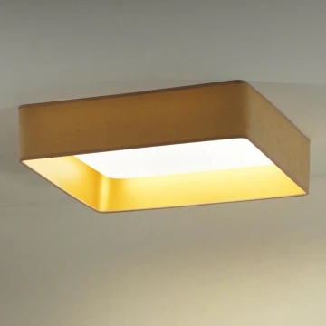 Brilagi - LED Плафониера VELVET SQUARE LED/24W/230V бежов