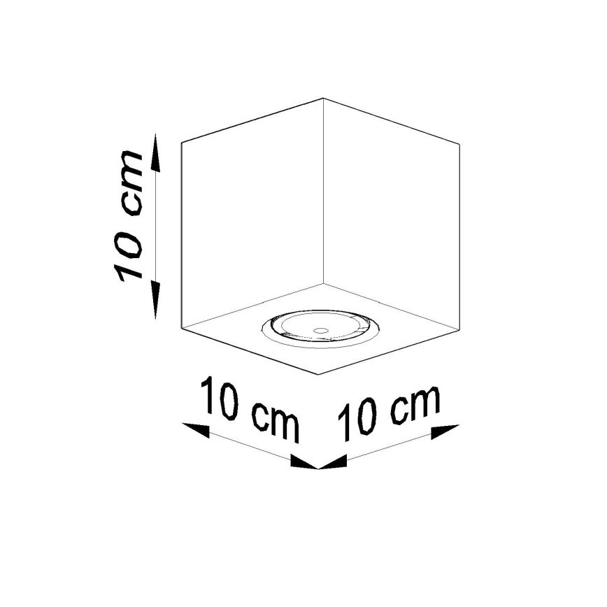 Brilagi -  LED Спот MURO 1xGU10/7W/230V бетон