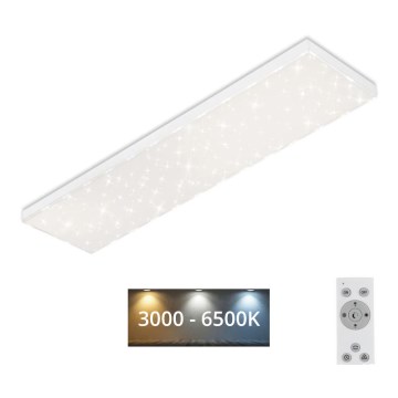 Brilo - LED Димируем плафон STARRY SKY LED/24W/230V 3000-6500K + дистанционно управление