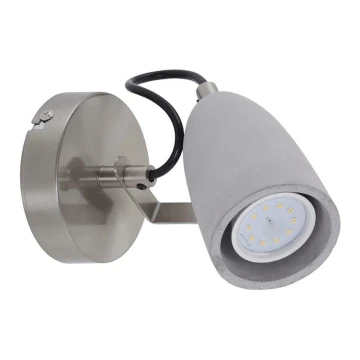 Briloner 2529-012 - LED Стенен спот THIMBLE 1xGU10/5W/230V бетон