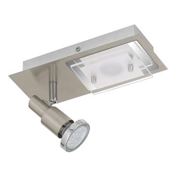 Briloner 2879-022 - LED Лампа за таван COMBINATA 1xGU10/3W + LED/5W/230V
