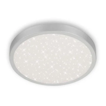 Briloner 3071-014 - LED Плафониера RUNA LED/24W/230V сребрист