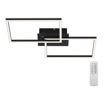 Briloner 3149-018 - LED Димируем повърхностен полилей FRAME 2xLED/15W/230V + дистанционно