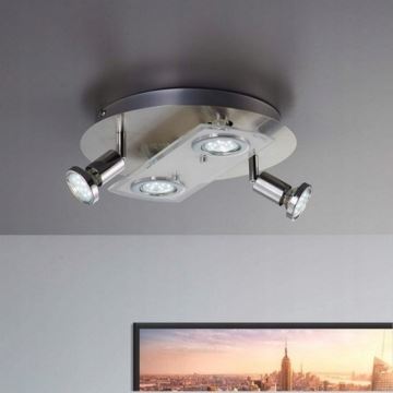 Briloner 3492-042 - LED Прожектор, луна PRISMA 4xGU10/4W/230V