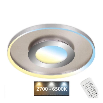 Briloner 3640-012 - LED Димируем плафон LED/25W/230V 2700-6500K + дистанционно управление