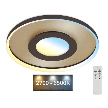 Briloner 3640017 - LED Димируем плафон FRAME LED/25W/230V 2700-6500K + дистанционно управление