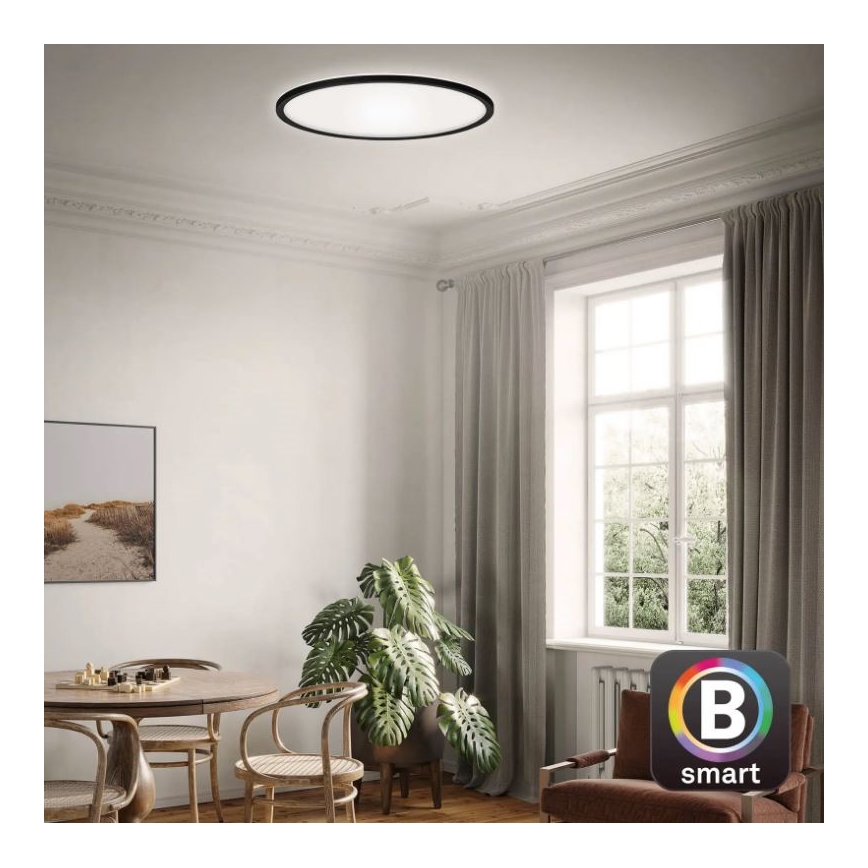 Briloner 7059-015 - LED Димируем плафон SLIM LED/22W/230V 2700-6500K Wi-Fi Tuya + дистанционно управление
