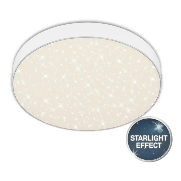 Briloner 7074-416 - LED Плафониера STAR SKY LED/21W/230V 4000K Ø 28 см бял