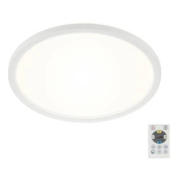 Briloner 7079-016 - LED Димируем плафон SLIM LED/18W/230V 2700-6500K + дистанционно управление