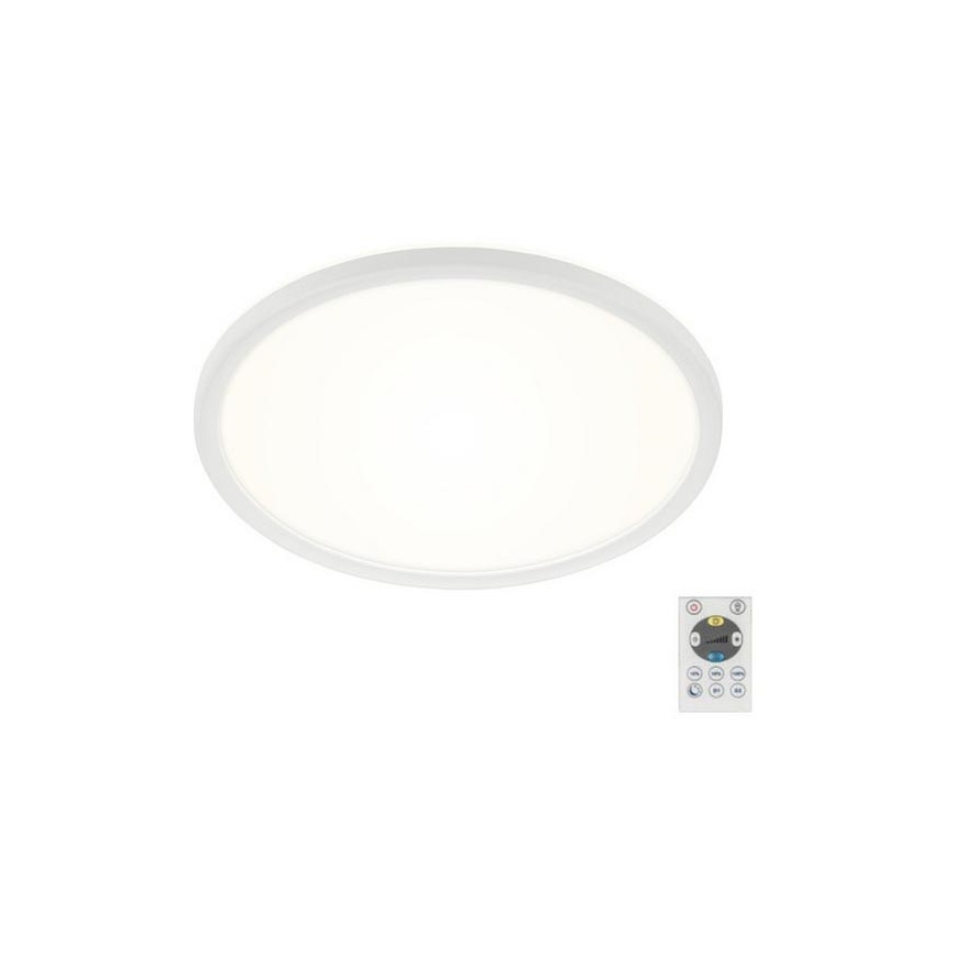 Briloner 7079-016 - LED Димируем плафон SLIM LED/18W/230V 2700-6500K + дистанционно управление