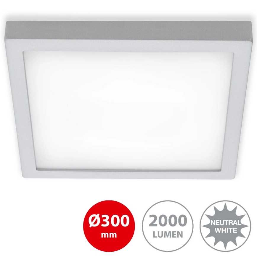 Briloner 7142-414 - LED Плафон FIRE LED/21W/230V 4000K