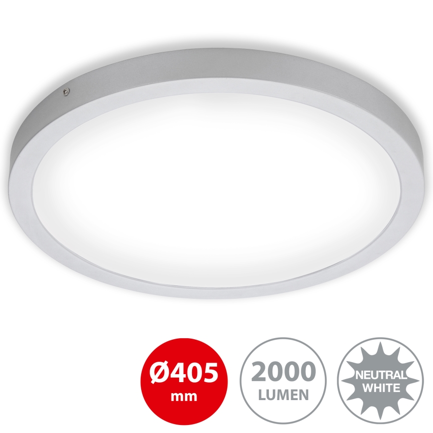 Briloner 7143-414 - LED Плафон FIRE LED/24,5W/230V 4000K