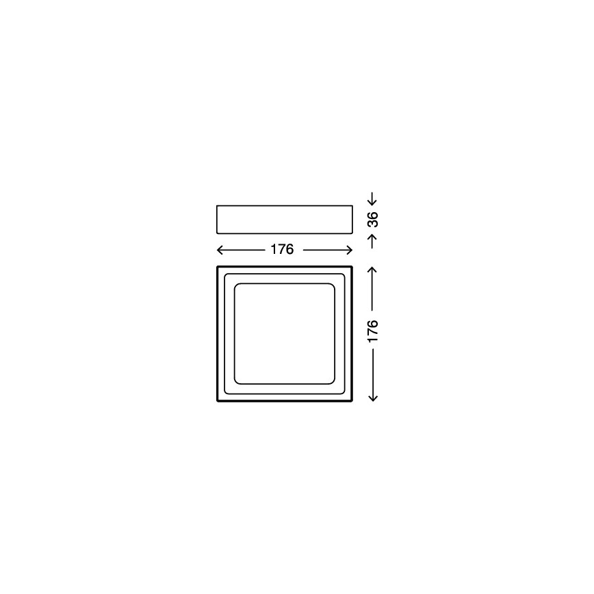 Briloner 7190-012 - LED Лампа LED/12W/230V