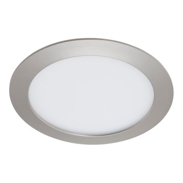 Briloner 7292-012 - LED Димируема лампа за вграждане в баня FLAT LED/18W/230V Ø 22,5 cm IP44