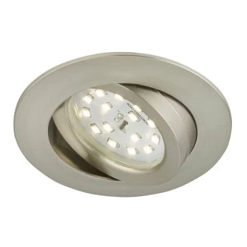 Briloner 7296-012 - LED Димируема лампа за вграждане в баня ATTACH LED/6,5W/230V IP23 хром