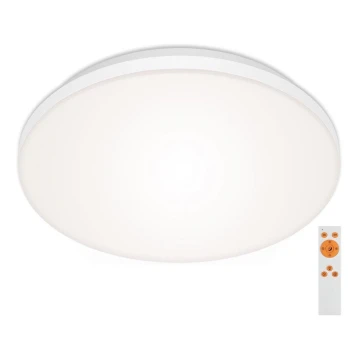 Briloner 7377-016 - LED Димируем плафон LED/12W/230V 3000-6500K + дистанционно управление