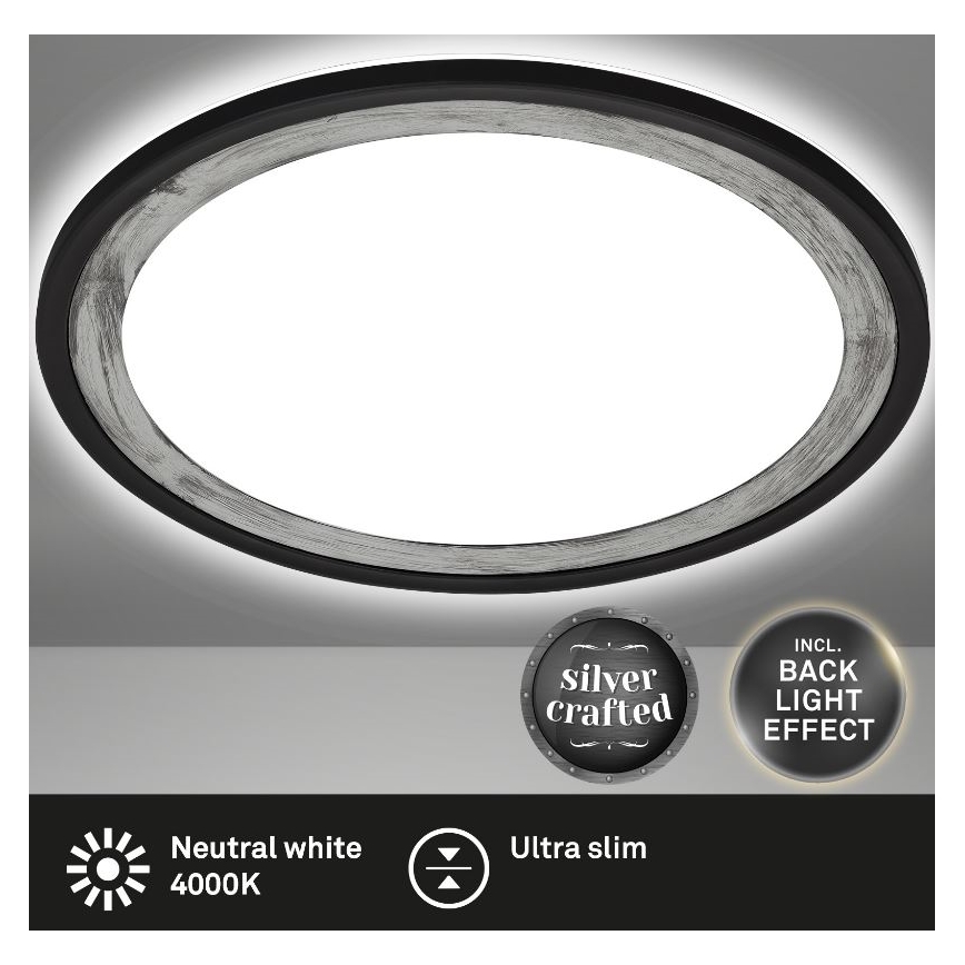 Briloner 7454-414 - LED Плафониера DECO LED/18W/230V