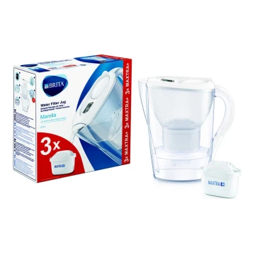 Brita - Филтрираща кана Marella 2,4 л + 3 филтъра