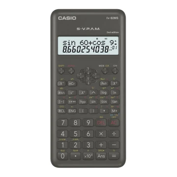 Casio - Училищен калкулатор 1xAAA черен