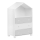 Детски шкаф MIRUM 126x80 см бял/сив